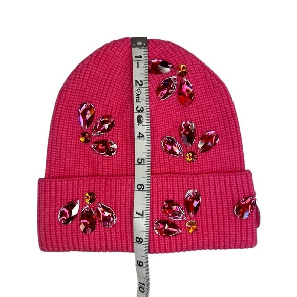 Anthropologie Coral Florette Embellished Beanie - NWOT - Picture 5 of 5